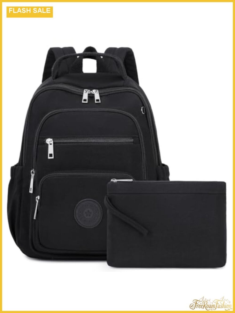 Mini Backpack Purse Women Fashion Nylon Anti-theft with Luggage Strap